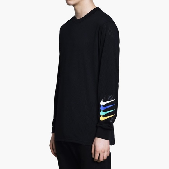 Nike SB Dry Fit Black Long Sleeve T-shirt - Picture 2 of 7